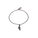 Bijustore Antik Sarı Deniz Atı Kadın Halhal BS1038