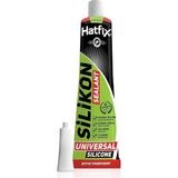 Bijutek Hatfix Tüpte Silikon Sealant - Mükemmel Yapıştırıcı - Esnek - Hızlı Kuruma - Su Geçirmez - Şeffaf 40ML