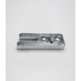 Bijutek Pimapen Pencere Kapı Sürme İspanyolet Karşılığı - Pencere Kilit Karşılık (Adopen Sürme), Gümüş, 4
