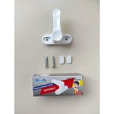 Bijutek Pvc Pimapen Pencere Cam Balkon Kapısı Güvenli Emniyet Kilidi 4 Adet 6.5 cm Çocuk Emniyet Mandalı