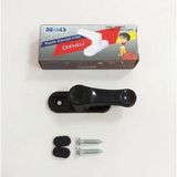 Bijutek Pvc Pimapen Pencere Cam Balkon Kapısı Güvenli Emniyet Kilidi Çocuk Emniyet Mandalı Siyah (Plastik) 1 Adet