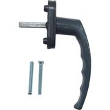Bijutek Pvc Pimapen Pencere Kolu Balkon Sürme Kapı Kolu - Füme - Antrasit - 5 Adet