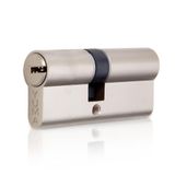 Bijutek Yuma Bilyalı Saten Renk Barel Çelik Kapı Göbeği 68mm (YM-B68BS)
