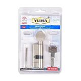 Bijutek Yuma Bilyalı Tuzaklı Mandallı Saten Renk Barel Çelik Kapı Göbeği 68mm (YM-B68BTMS)