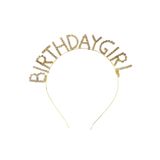 BİJUTERRİ BirthdayGirl Kristal Taşlı Doğum Günü Parti Tacı Parti Aksesuarı Birthday Girl Parti Tacı