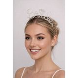 BİJUTERRİ Bride Parti Tacı Bekarlığa Veda Taşlı Bride Parti Tacı Aksesuarı