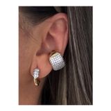 Bijux By Mrv Özel Seri Taşlı Kalın Halka Earcuff (Kıkırdak Küpesi)