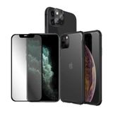 Bikapak iPhone 11 Pro Elit Mist Siyah Cep Telefonu Kılıfı