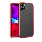 Bikapak iPhone 12 / iPhone 12 Pro Elit Enigma Koyu Kırmızı Cep Telefon Kılıfı