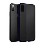 Bikapak iPhone X / iPhone XS Elit Shine Mavi Cep Telefonu Kılıfı