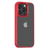 Bikapak Kırmızı Elit Crystal iPhone 15 Pro Max Kılıf