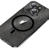 Bikapak Magfit iPhone 15 Yaldızlı Kılıf Siyah