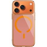 Bikapak Magslım Apple Uyumlu iPhone 17 Pro Max Turuncu Kapak