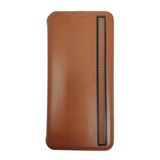 BİKAPAK SPORT IPHONE 13 PRO MAX KAHVERENGİ CÜZDAN KILIF