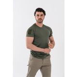 BİKATEX Tactical Taktik Tişört Yuvarlak Bisiklet Yaka Tişört Outdoor T-shirt - 801