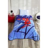 Bikaya Home Kristal Spiderman Original Lisanslı Tek Kişilik Battaniye - 160 x 220 - Çok Renkli - 180 x 220 cm