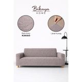Bikaya Home Maksi Strech Su Yolu Koltuk Örtüsü | 3+3+1+1 Oturma Grubu | Lastikli & Likralı | Yıkanabilir