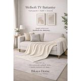 Bikaya Home Wellsoft 130X170 cm Tv Battaniyesi | Yumuşak Dokulu | Hafif ve Sıcak Tutan | Koltuk & Kanepe Örtüsü - Çok Renkli - 180 x 220 cm