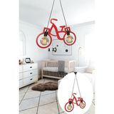 Bike Ahşap Bisiklet Tekerlek Avize Dekoratif Lüks Sarkıt Lamba Retro Rustik Ofis Cafe Modern Tavan Avize - 2