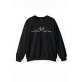 Bİke Pulse Cycling Bicycle Riding Bisiklet Baskılı Sweatshirt
