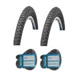 Bike Sky Chaoyang 20 Jant 20X1.75 Bisiklet Dış Lastiği Yol Tipi H-537 X 2 Adet + Panda İç Lastik Seti