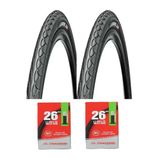 Bike Sky Chaoyang 26 Jant 26X1.75 Bisiklet Dış Lastiği Yol Tipi H-460 X 2 Adet + İç Lastik Ve Dış Lastik Seti