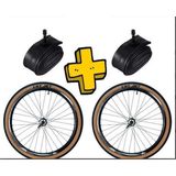 Bike Sky Cst Jet 26X2.10 Dış Lastik Seti 2iç + 2dış C1820 Amber Yanak