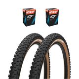 Bike Sky Rock Hawk Amber Yanak 27.5 X 2.25 Mtb Bisiklet Lastik Seti 2İç + 2Dış