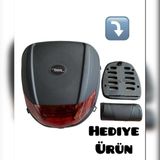Bıke Sky Tıen 32 Lt Motosıklet Arka Canta (( 2024 Yenı Uretım Yenı Model)) Sırt Dayama Canta Yastıgı Hedıyelı