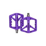 BikeWay Meroca Alüminyum Platform Pedal Set Takım Bisiklet Rulmanlı Mor Renk