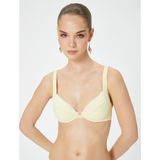 Bikini Üstü Dantel Şeritli Balenli