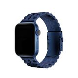 Bikordon Apple Watch Uyumlu Steelmaster Mavi Loop Carolina Çelik Akıllı Saat Kordon