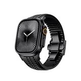 Bikordon Aqualink Apple Watch Ultra Uyumlu Monolith Black Akıllı Saat Kordon