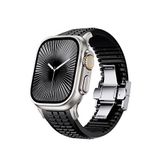 Bikordon Aqualink Apple Watch Ultra Uyumlu Monolith Gray Akıllı Saat Kordon