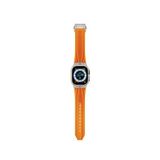 Bikordon Streamlined Apple Watch Uyumlu 44/45/46/49 mm Turuncu Akıllı Saat Kordonu