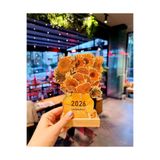 Bikutumutluluk 2026 Çiçekli Masa Takvimi Van Gogh Ayçiçekleri