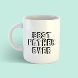 Bikutumutluluk Best Father Ever Babalar Günü Kupa Bardak