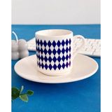 Bikutumutluluk Blue Plus Türk Kahve Fincanı - 1 Adet - 100 ml