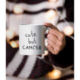 Bikutumutluluk Cute but Cancer Yengeç Burcu Kupa Bardak