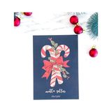 Bikutumutluluk Hediyelik - Yılbaşı Kartpostal Serisi- Yılbaşı Şekeri Mottolu Hediye Kartı
