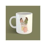 Bikutumutluluk Kızları Serisi - Holidays Best Friends Ever Kupa - Beyaz