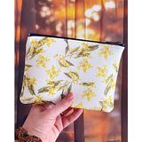 Bikutumutluluk Mimoza Çiçeği Makyaj Çantası Clutch Kalemlik