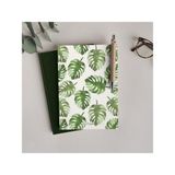 Bikutumutluluk Monstera Yeşil Bitkiler Defter Çizgisiz Defter