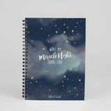 Bikutumutluluk N020 Renkli Tasarım Spiralli Defter