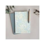 Bikutumutluluk N058 Su Deseni Çizgisiz Defter