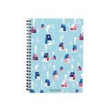 Bikutumutluluk N065 A5 Tasarım Spiralli Defter