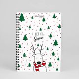 Bikutumutluluk N068 Renkli Tasarım Spiralli Defter