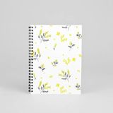 Bikutumutluluk N096 A5 Tasarım Spiralli Defter