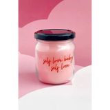 Bikutumutluluk Self Love Baby Pembe Kokulu Kavanoz Mum - 1 Adet