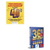 Bilal Işıklı Yayınları Adım Adım Işıklı 4.sınıf Tüm Dersler Sb+36 Haftalık Denemeler Set(2 Kitap)